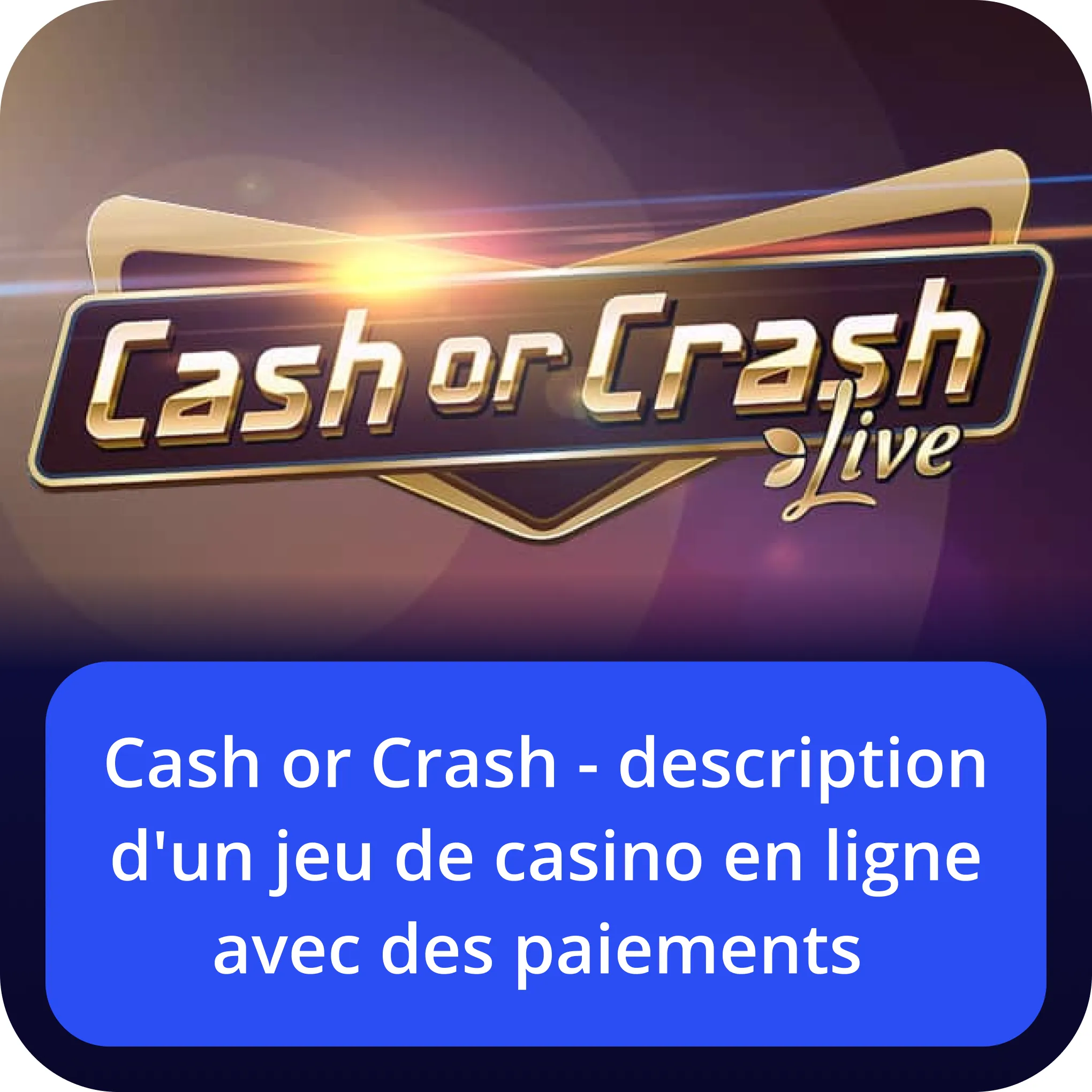 jeu cash or crash cash or crash