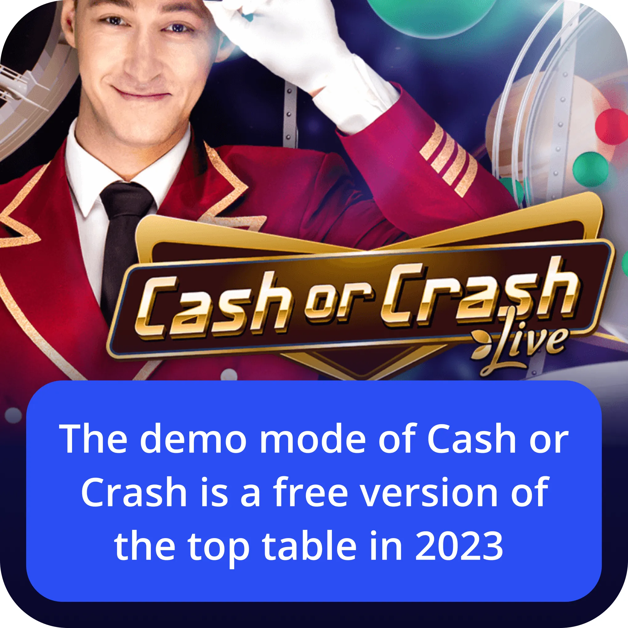 demo Cash or Crash free demo mode of Cash or Crash