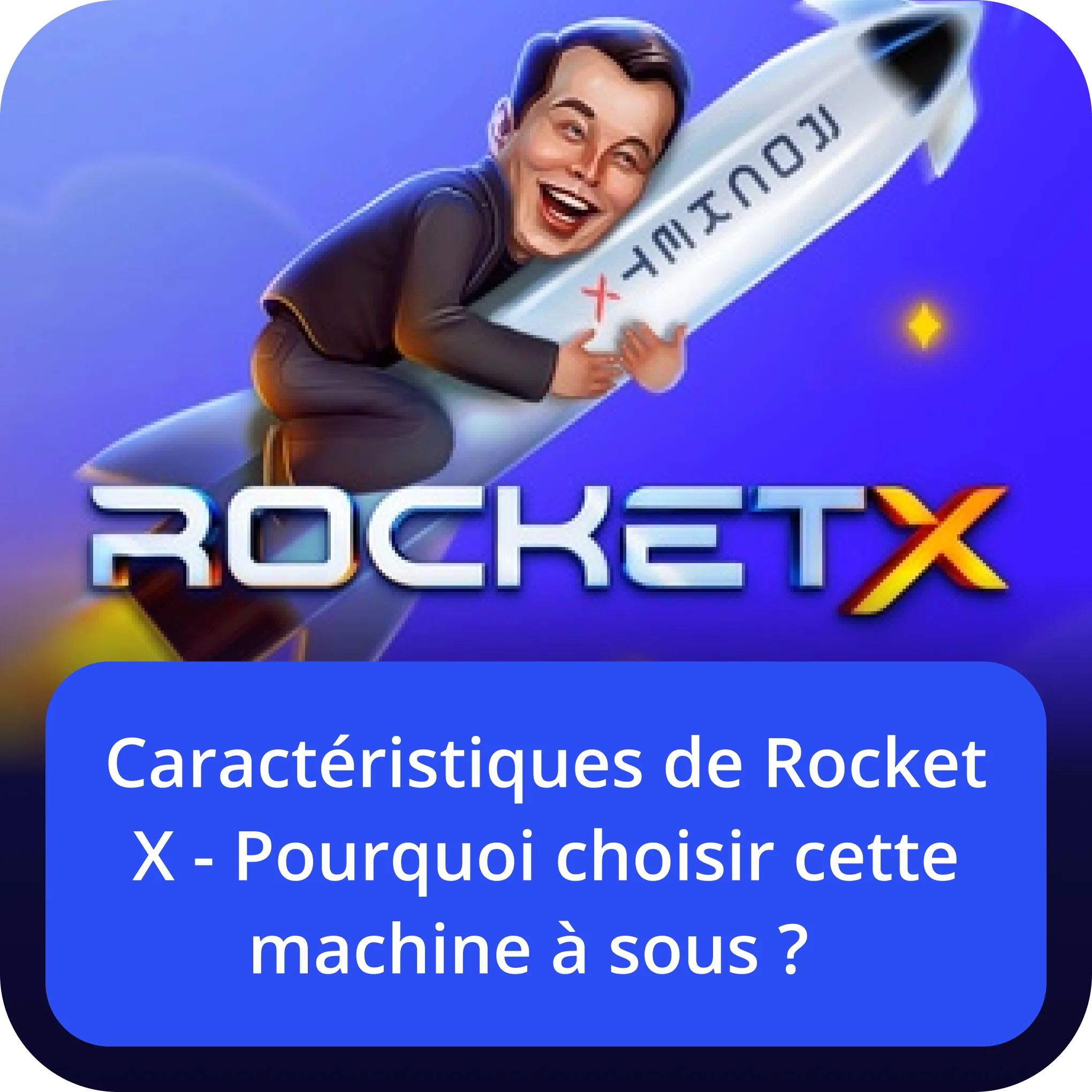machine à sous rocketx caractéristiques de rocket x