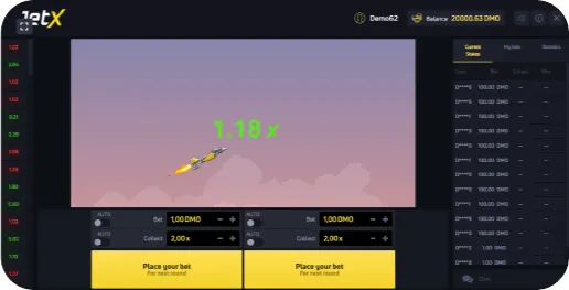 JetX Грати в JetX