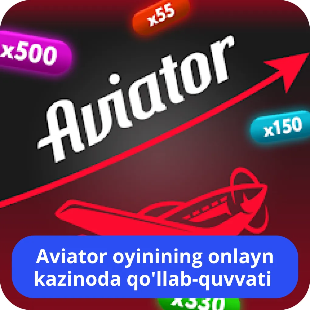 Onlayn kazinolarda Aviator o'yini Aviator casino