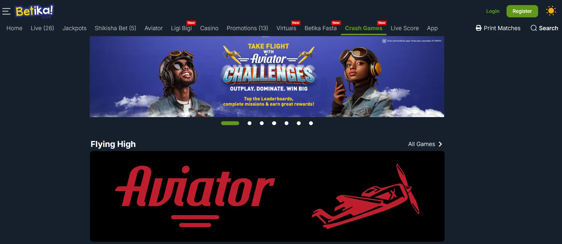 Registration on Aviator Betika cassino – the first step to take off  Registration on Aviator Betika – the first step to take off