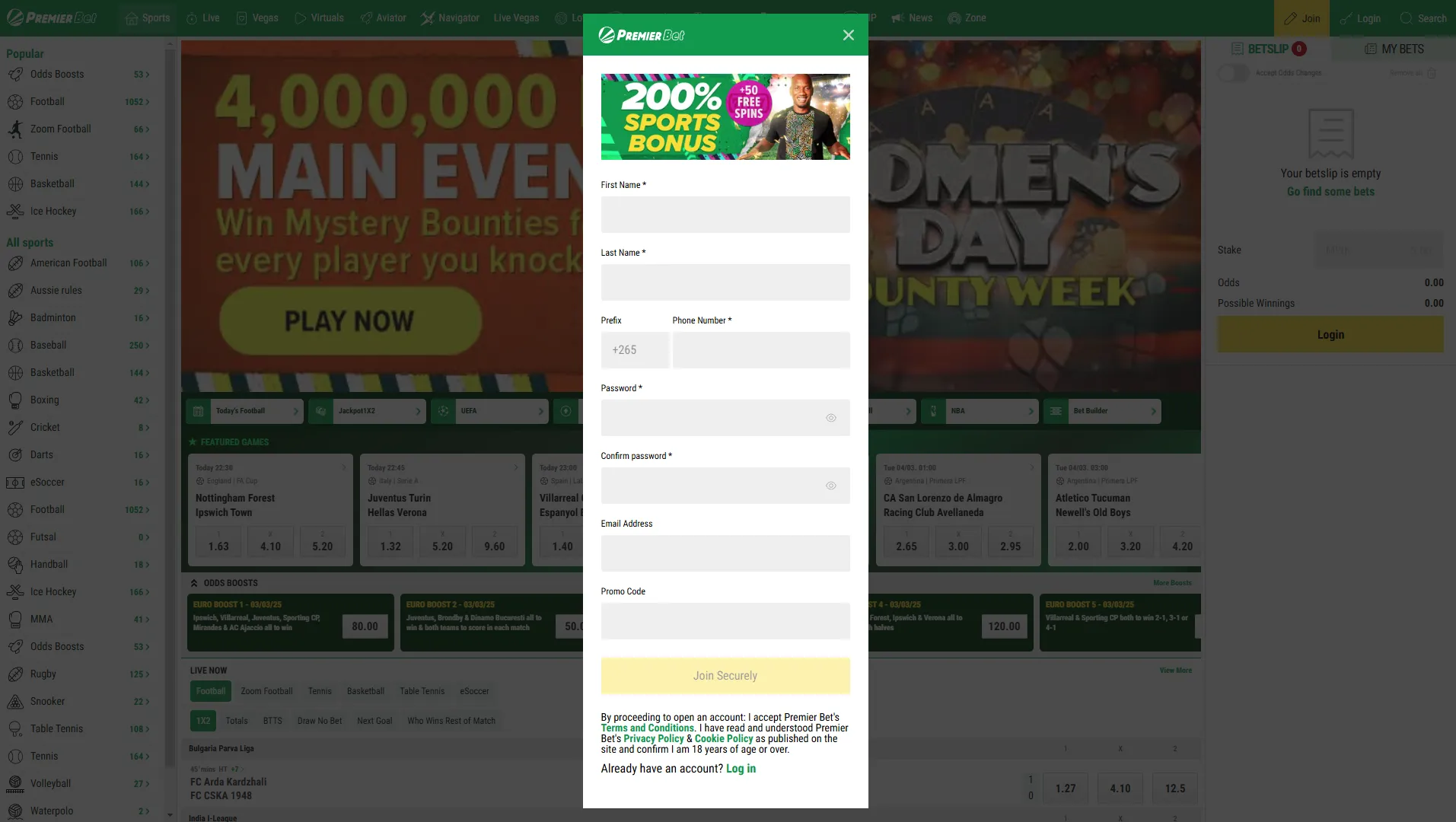 Step-by-step guide to registering for Aviator at Premier Bet malawi  Step-by-step guide to registering for Aviator at Premier Bet