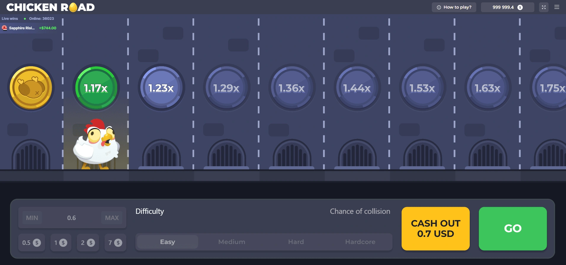 Почувствуй азарт с chicken road